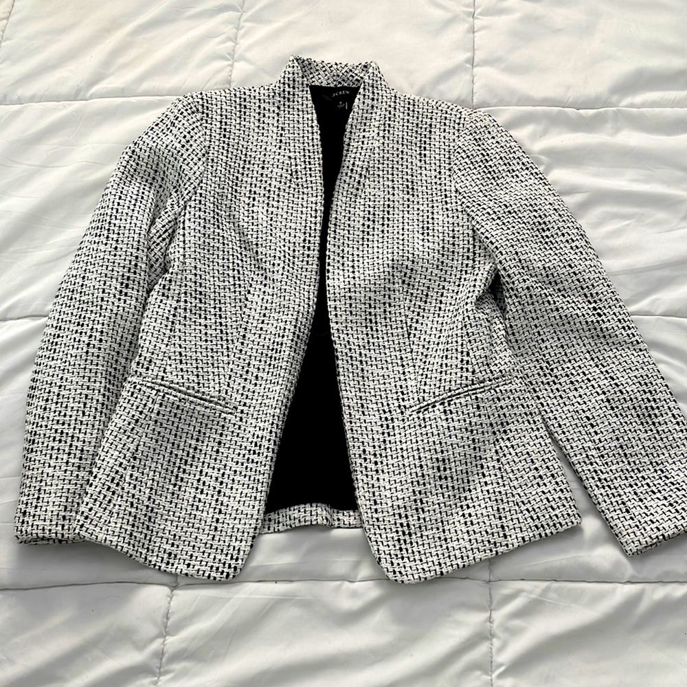 J.Crew Going-Out Tweed Blazer, size small NWT